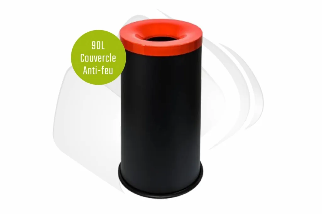 poubelle tri sélectif anti feu