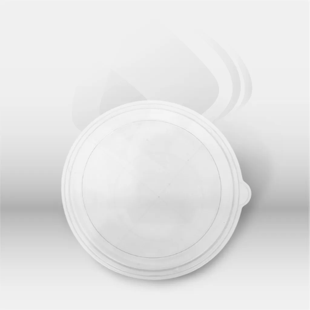 Couvercles pour bol et récipient rond en carton Garcia de Pou pour restauration professionnelle, idéals pour traiteurs, restaurants et vente à emporter, assurant une fermeture sécurisée et une protection hygiénique des préparations alimentaires – disponib