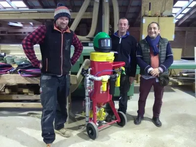 décapage aérogommage bois charpente Annemasse  Annecy JCP CHARPENTE