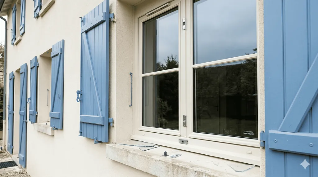 Vitrier urgence pour remplacement de vitre cassée et double vitrage en urgence avec intervention rapide 24h/24 à Aix-en-Provence 13