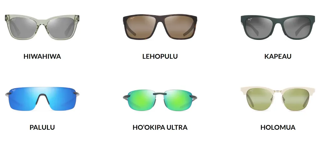 lunettes de lunettes polarisées Maui Jim, marque française. Qualité visuelle de haute définition. A retrouver chez Bellevue Optique, à Castanet tolosan