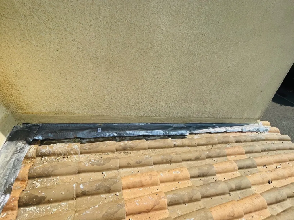 Changement des Solins en Plomb d’une toiture sur Aix en Provence