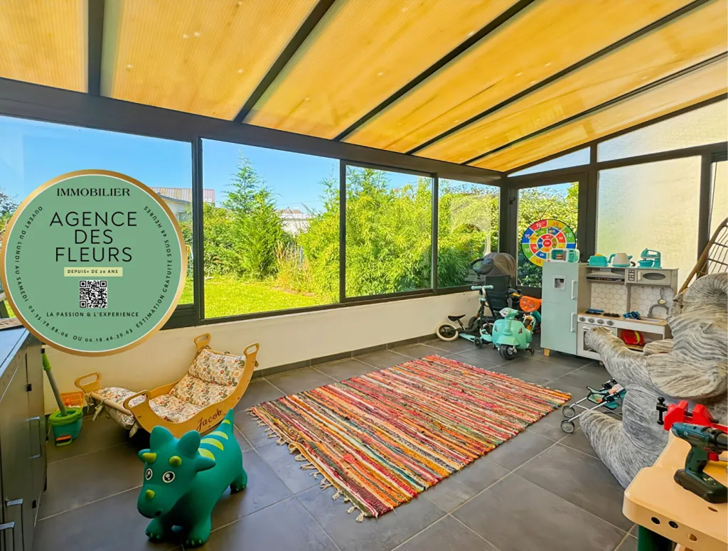 A vendre maison de 130 m² édifiée sur un terrain de 430 m² sur la commune de SAINT OUEN DU TILLEUL 27670