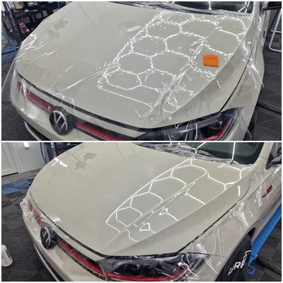 Pose professionnelle de film PPF auto-cicatrisant sur mesure pour véhicules haut de gamme près de Saint-Lô Normandie