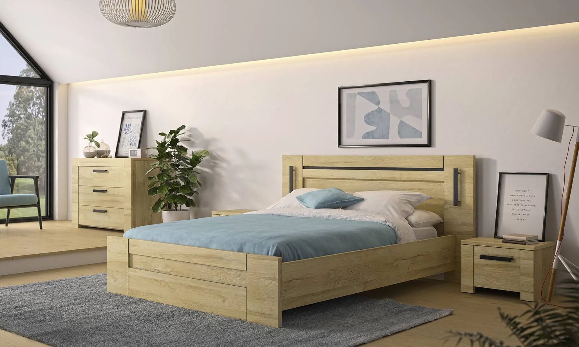 Vente d'une chambre à coucher SOFIA de fabrication Française