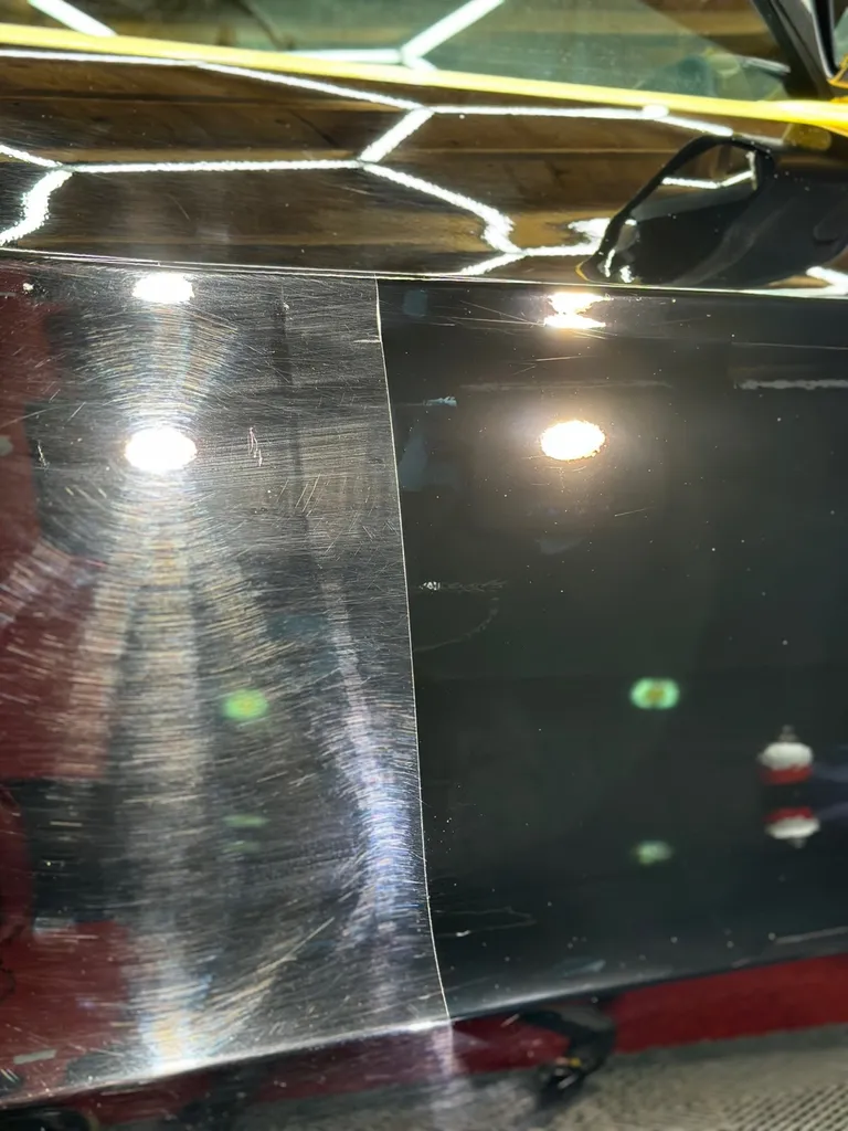 Rénovation carrosserie polissage traitement céramique Lyon Ford Mustang Shelby GT 500