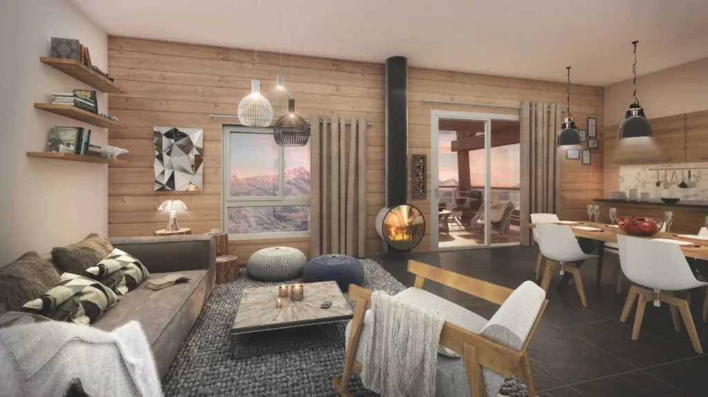 Appartement haut de gamme à Arc 1800