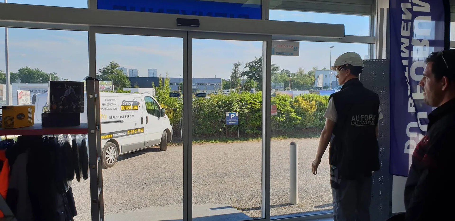 Remplacement vitrine à Bordeaux