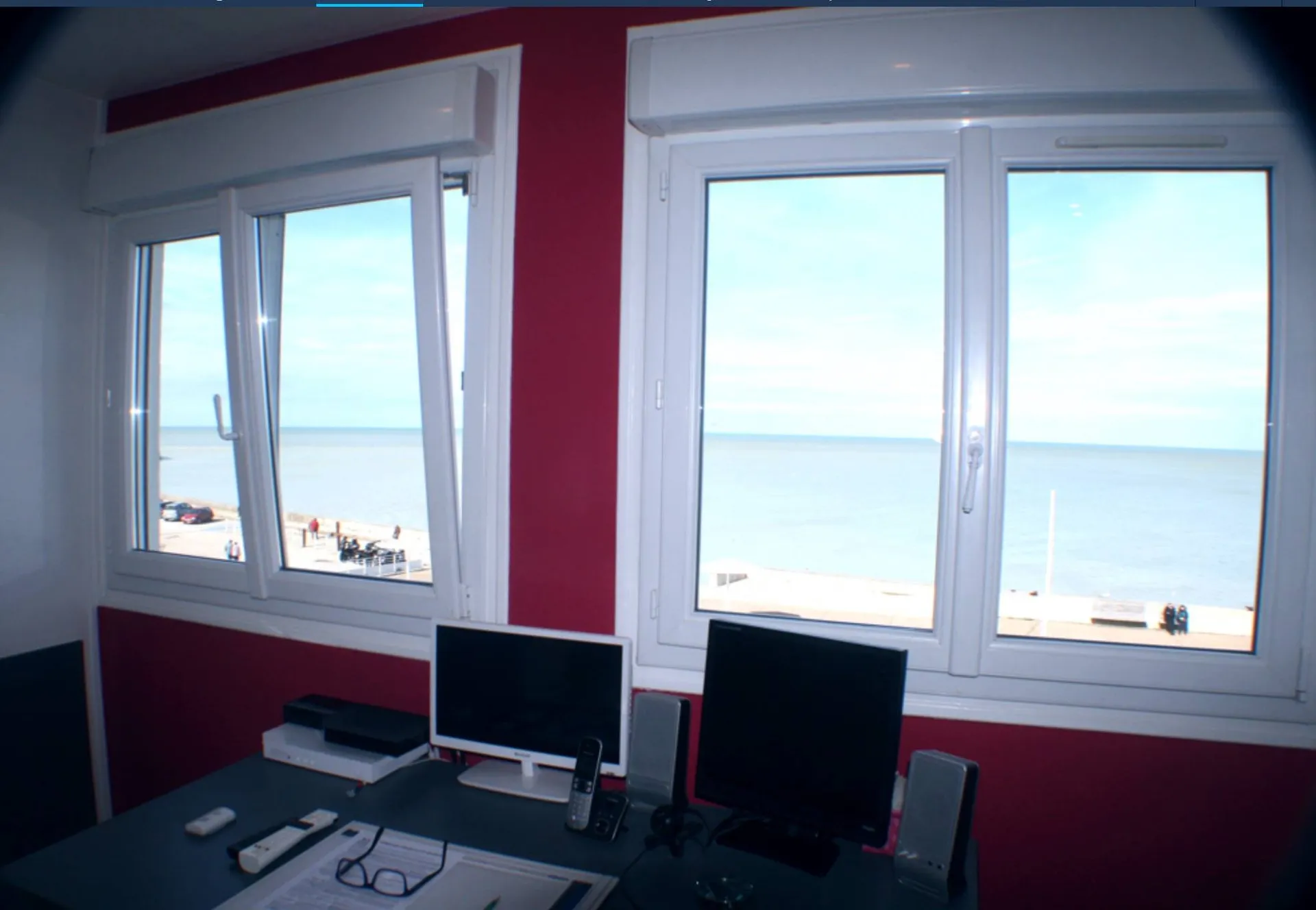 Vue Mer imprenable, Face à la plage, Maison 4 chambres à Saint Valery en Caux (76) en Normandie