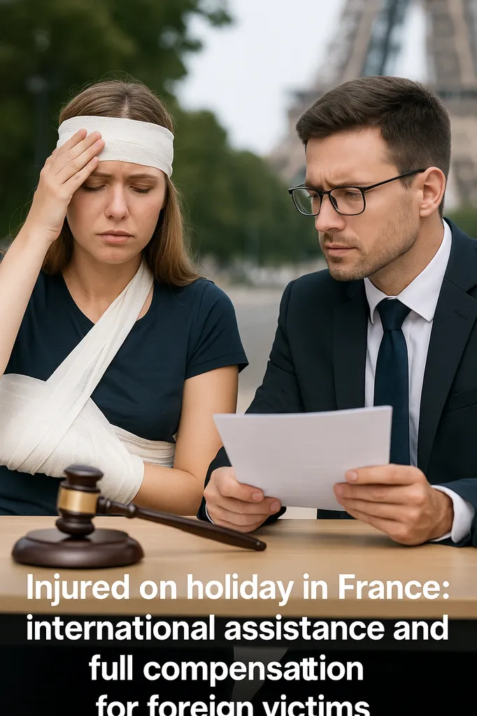 Injured on holiday in France: international assistance and full compensation for foreign victims