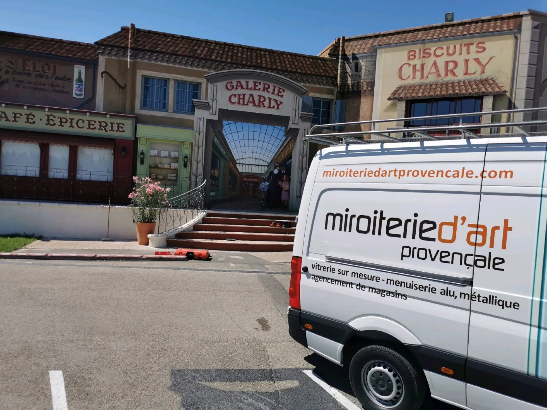 Garde-corps acier sur mesure pour une biscuiterie sur St Andiol