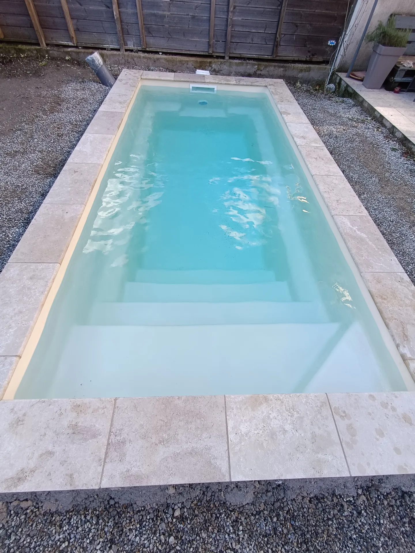 PISCINE COQUE POLYESTER COCKTAIL PISCINE SUNSHINE 4 MINI PISCINE P