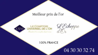 meilleur prix de l'or en France COMPTOIR UNIVERSEL DE L OR ECHOPPE D OR