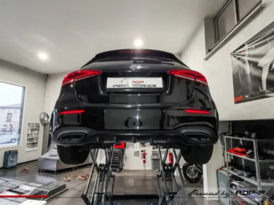 Installation catback tube Ragazzon Mercedes A200 W177 | ADP Performance