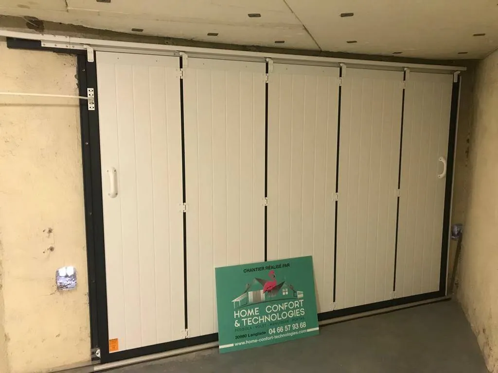 Porte de garage installé à Caissargues dans le Gard