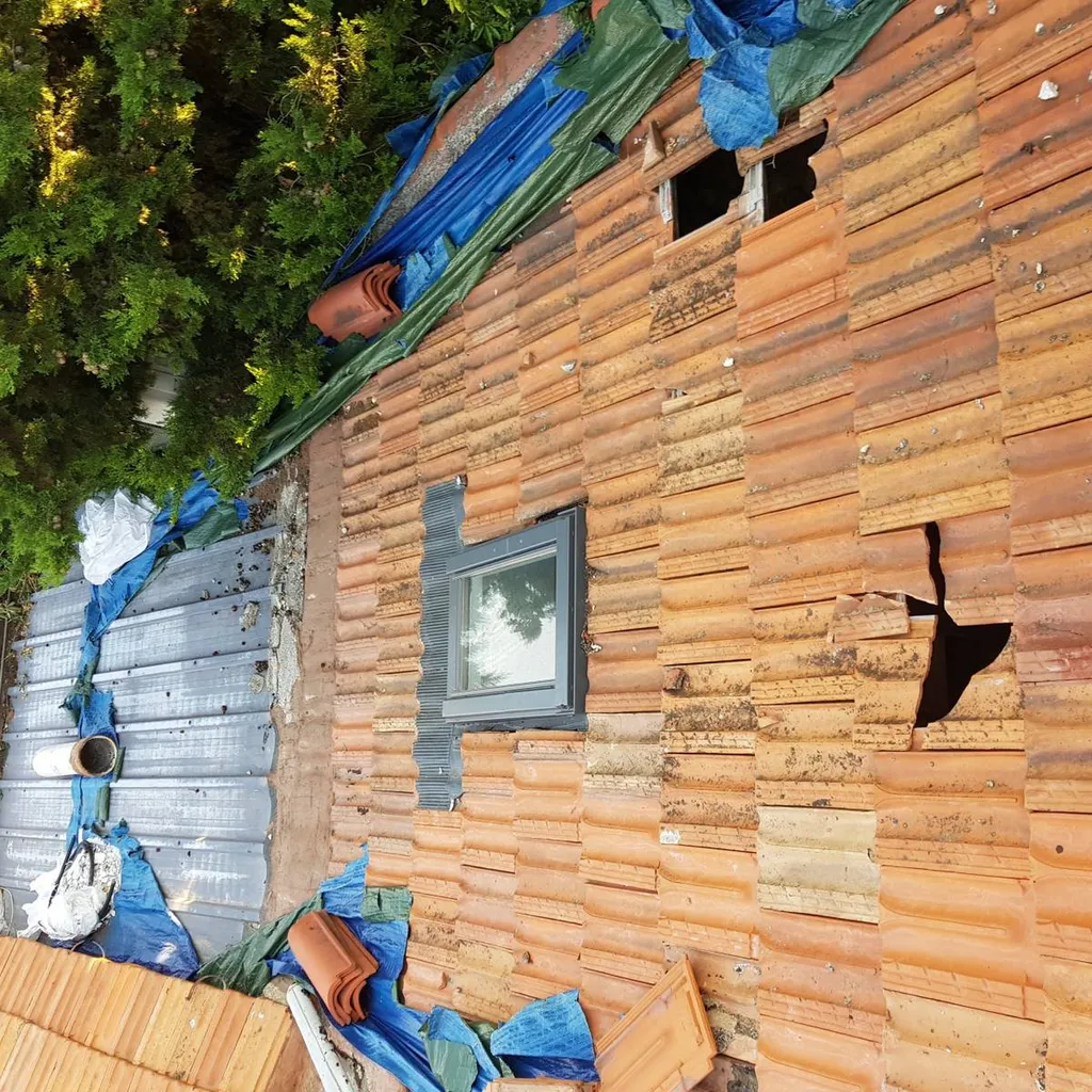 Réparation suite aux intemperies