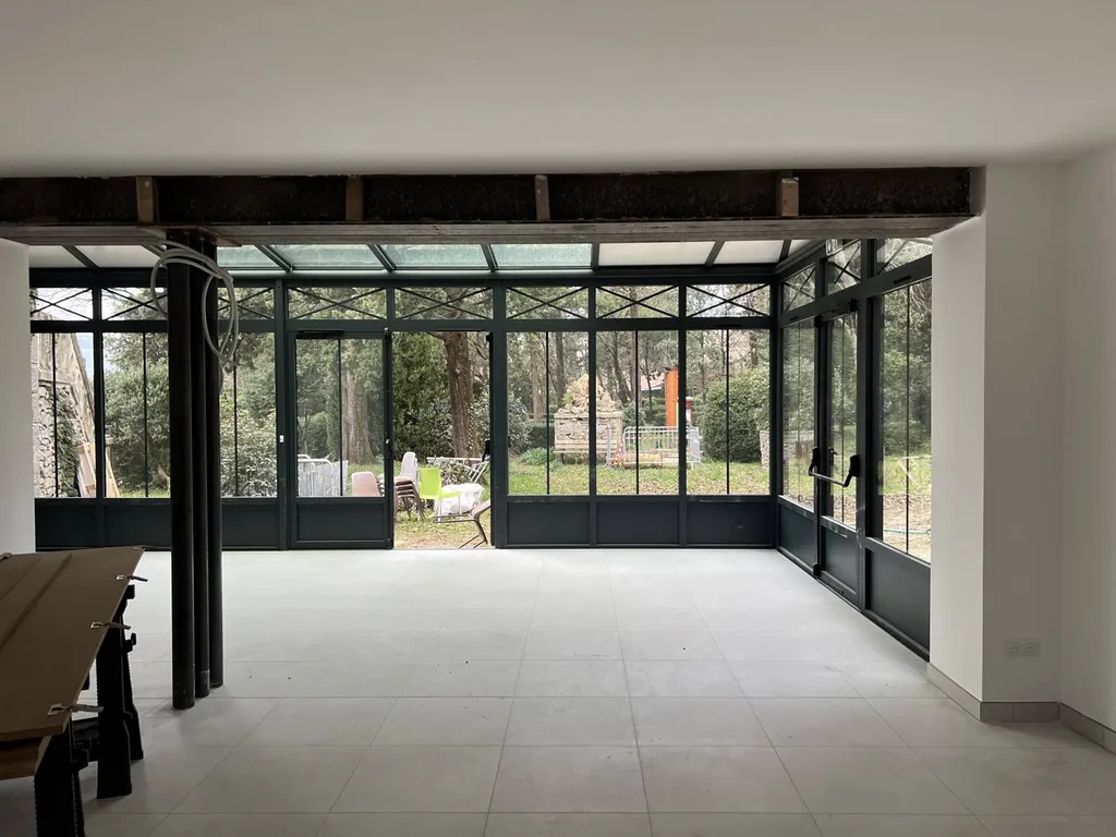 Installation d'une véranda en aluminium sur mesure près de Montpellier et Saint Mathieu de Tréviers