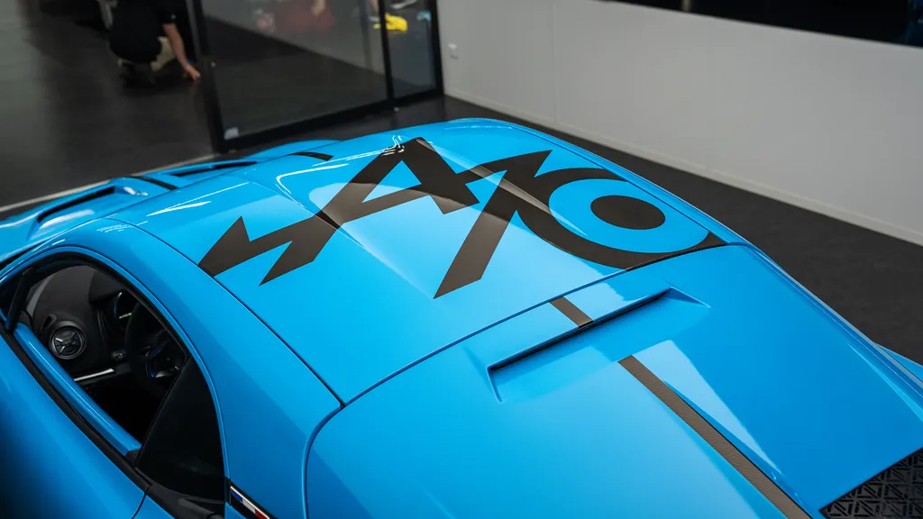 ALPINE A110R 70 BLEU CADDY- PPF XPEL - LILLE 59