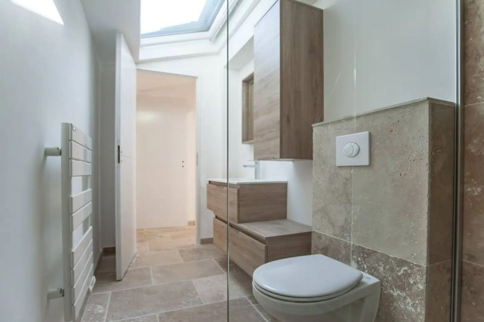 Installation d'une douche à l'italienne à Bormes les mimosas