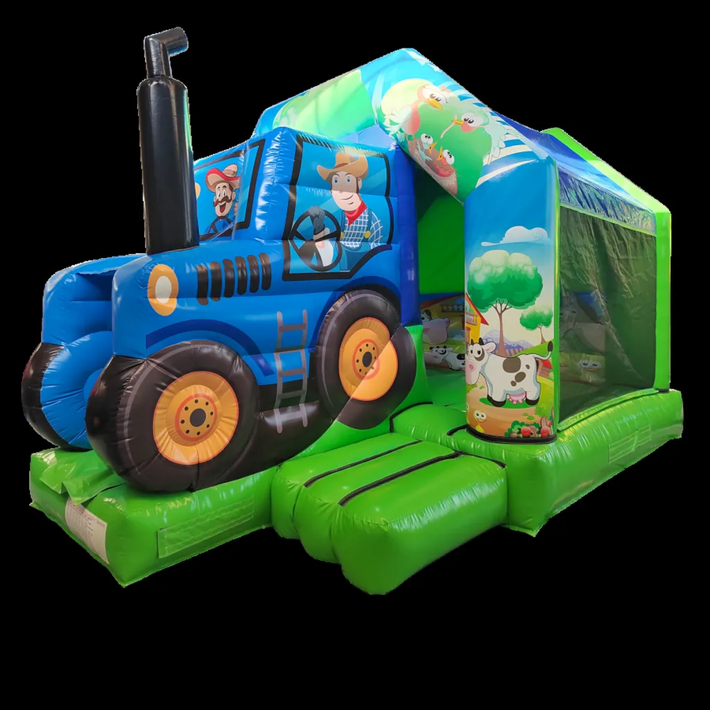 Vente Tracteur Château Gonflable à Paris et partout en France 