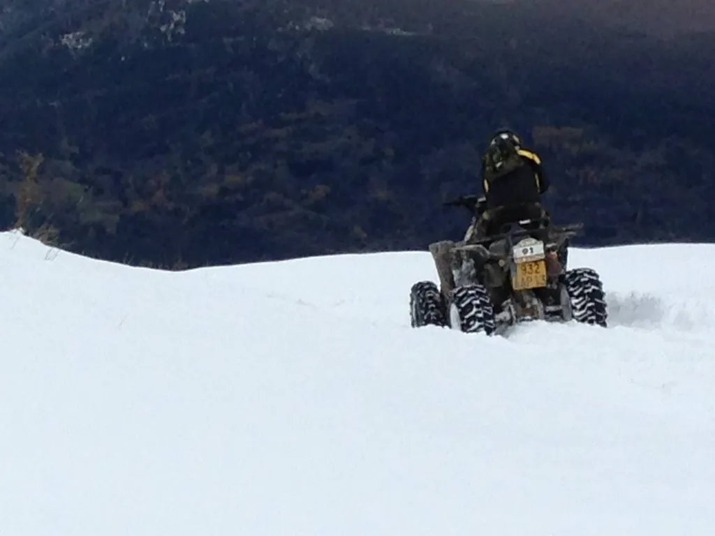 RANDONNEE QUAD EN ITALIE DANS LE PIEMONT