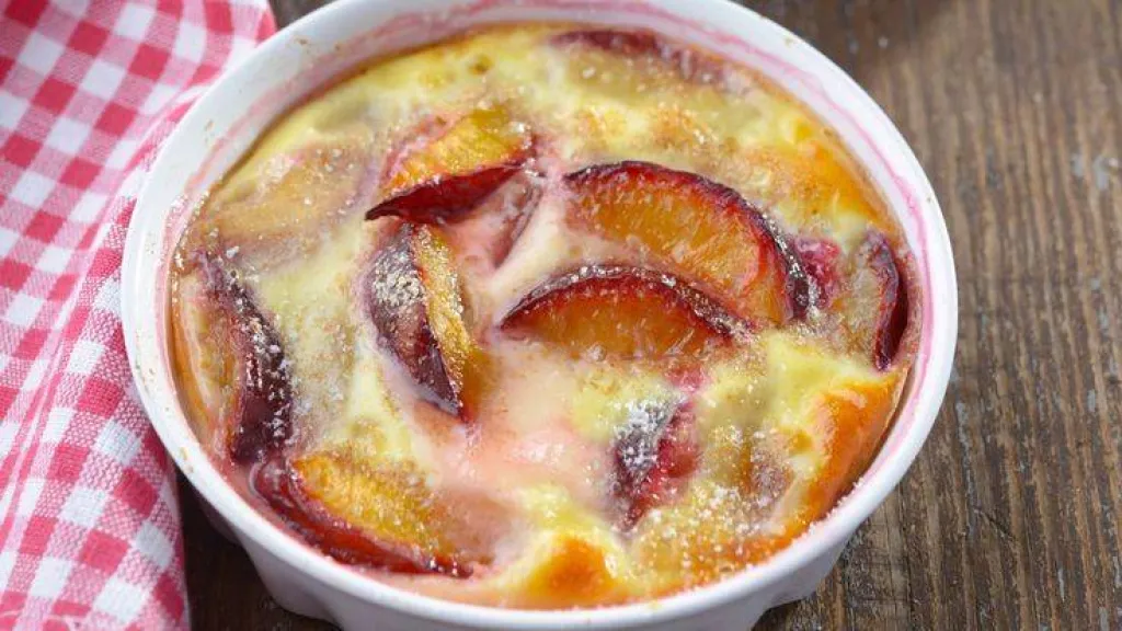 Recette : Clafoutis aux prunes de Ma Ferme !