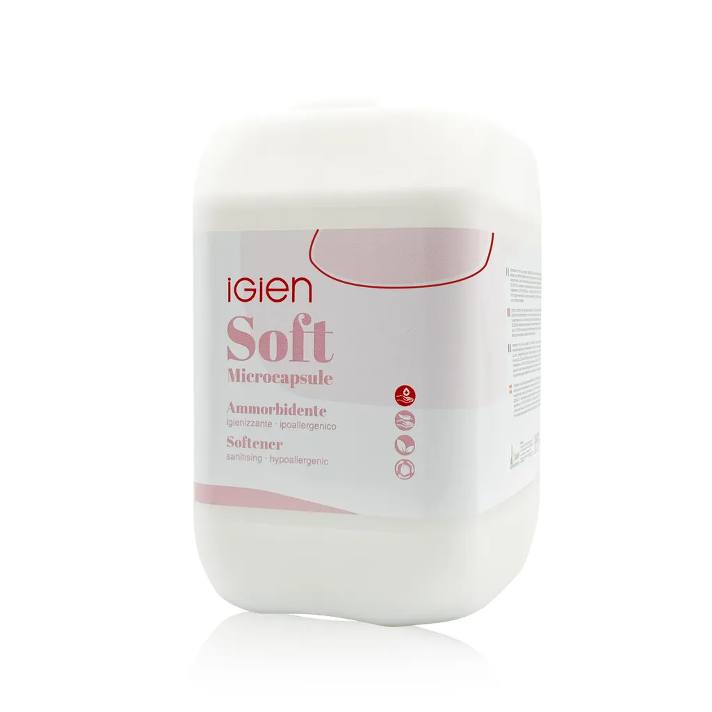 IGIENSOFT Microcapsules : L'Assouplissant Haute Protection Hypoallergénique à commander en ligne disponible à Toulouse ou ailleurs en France