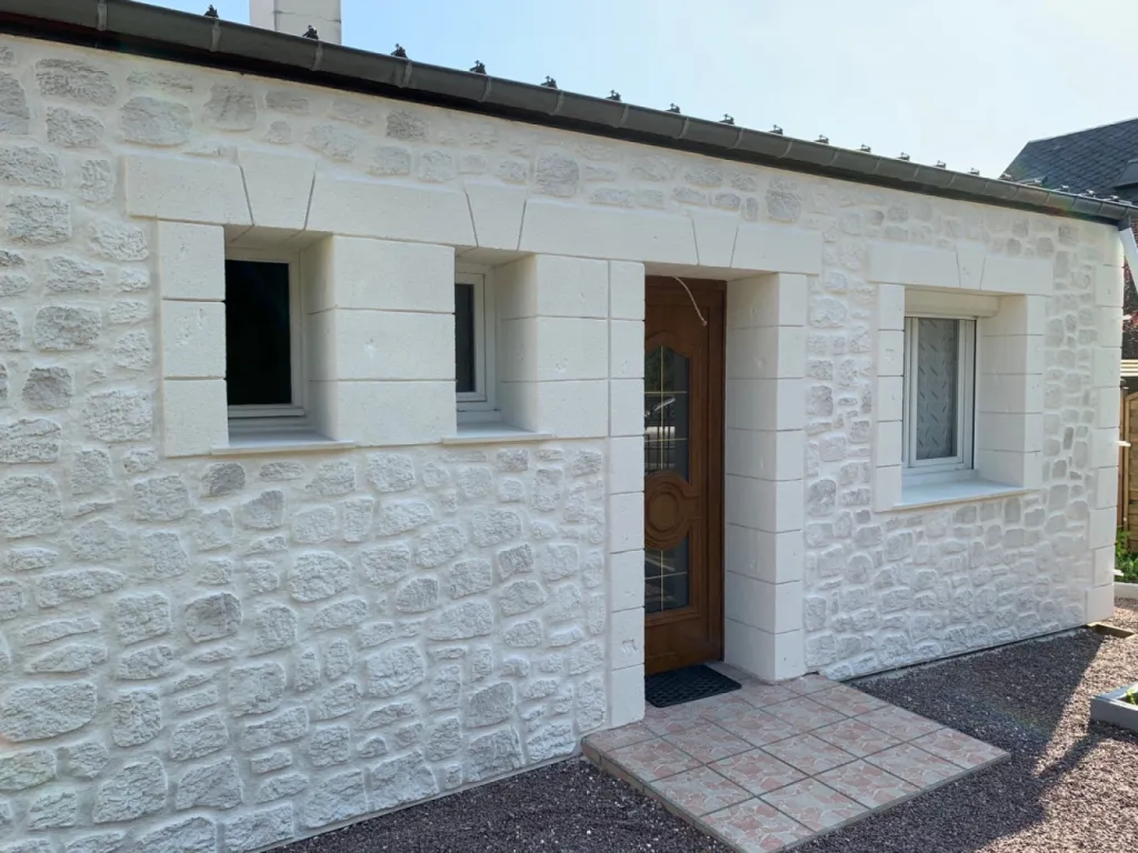 Tarif pour l'isolation thermique par l'extérieur polystyrène à Harfleur proche Le Havre 76