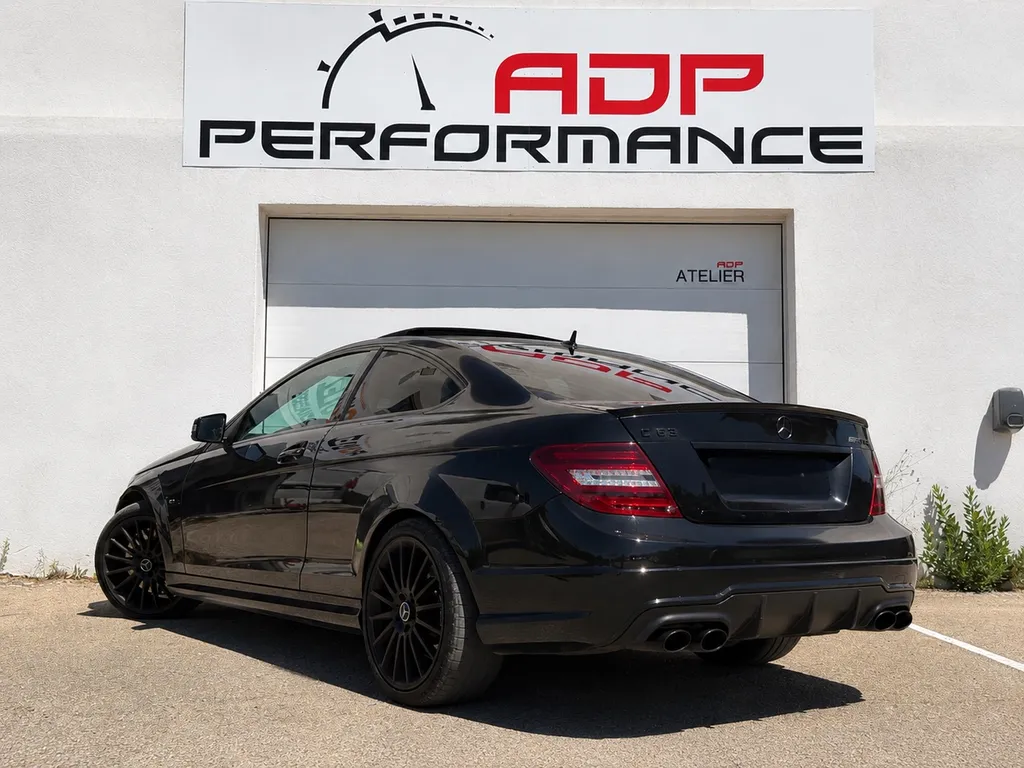 conversion éthanol c63 amg V8 