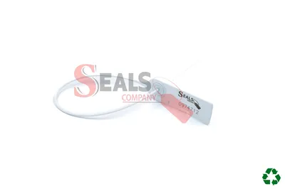 Scellé de sécurité réglable NEWBOXESEALS en polypropylène avec insert métallique et ouverture rapide