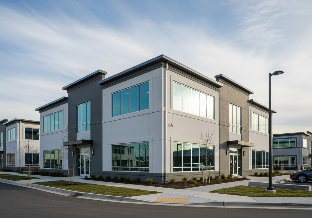 Travaux de peinture intérieure et extérieure pour bâtiment professionnel renforçant image, protection et durabilité proche d'Haguenau