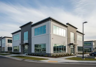 Travaux de peinture intérieure et extérieure pour bâtiment professionnel renforçant image, protection et durabilité proche d'Haguenau