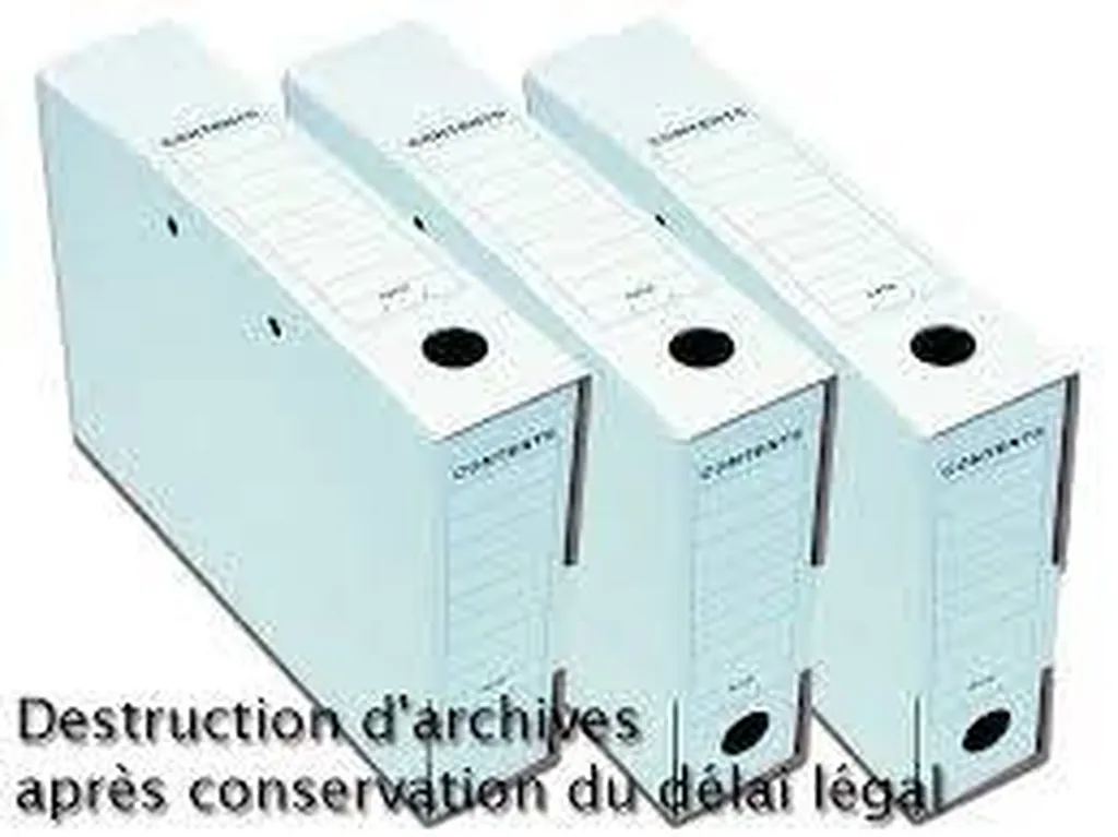 Boîtes d'archives confidentielles