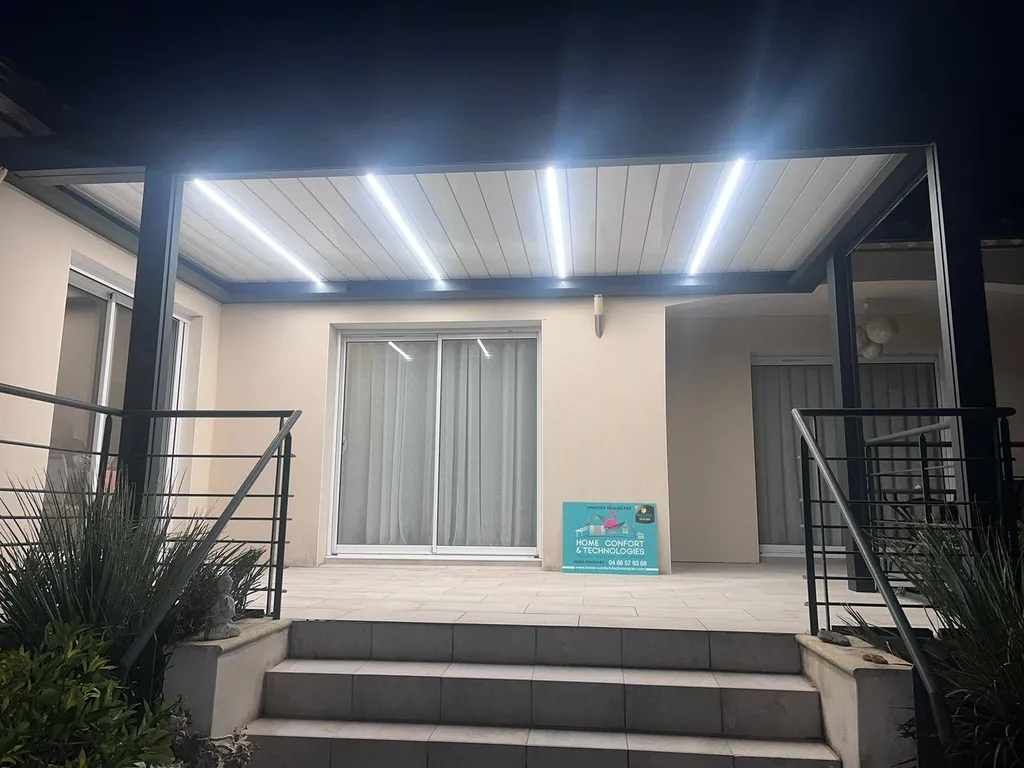 Pergola à Montpellier avec spots LED ?