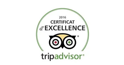 Certificat de l’excellence 2016 le mas de la plage