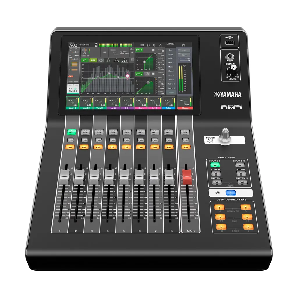 Console de mixage numérique 16 canaux avec effets