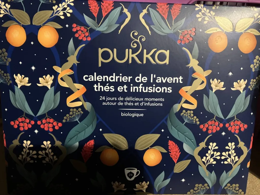Offrez-vous le calendrier de l'avent Thés & Infusions Bio Pukka : 24 thès d'exception à déguster à Belleville-en-beaujolais