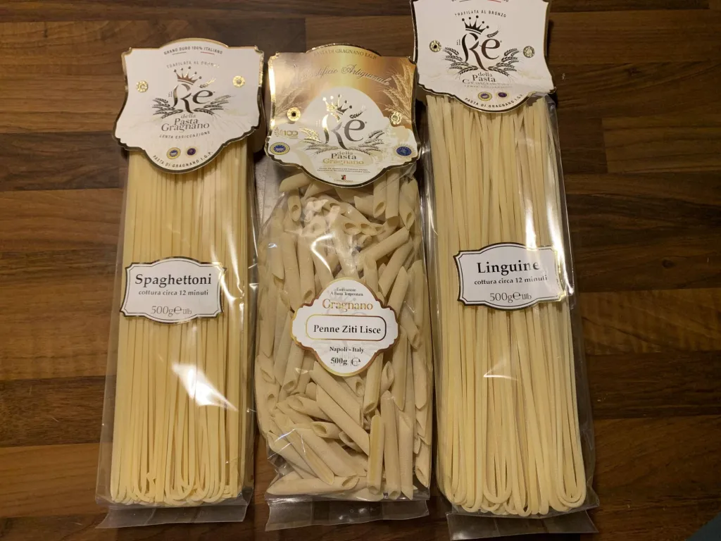 Pasta di gragnano IGP 