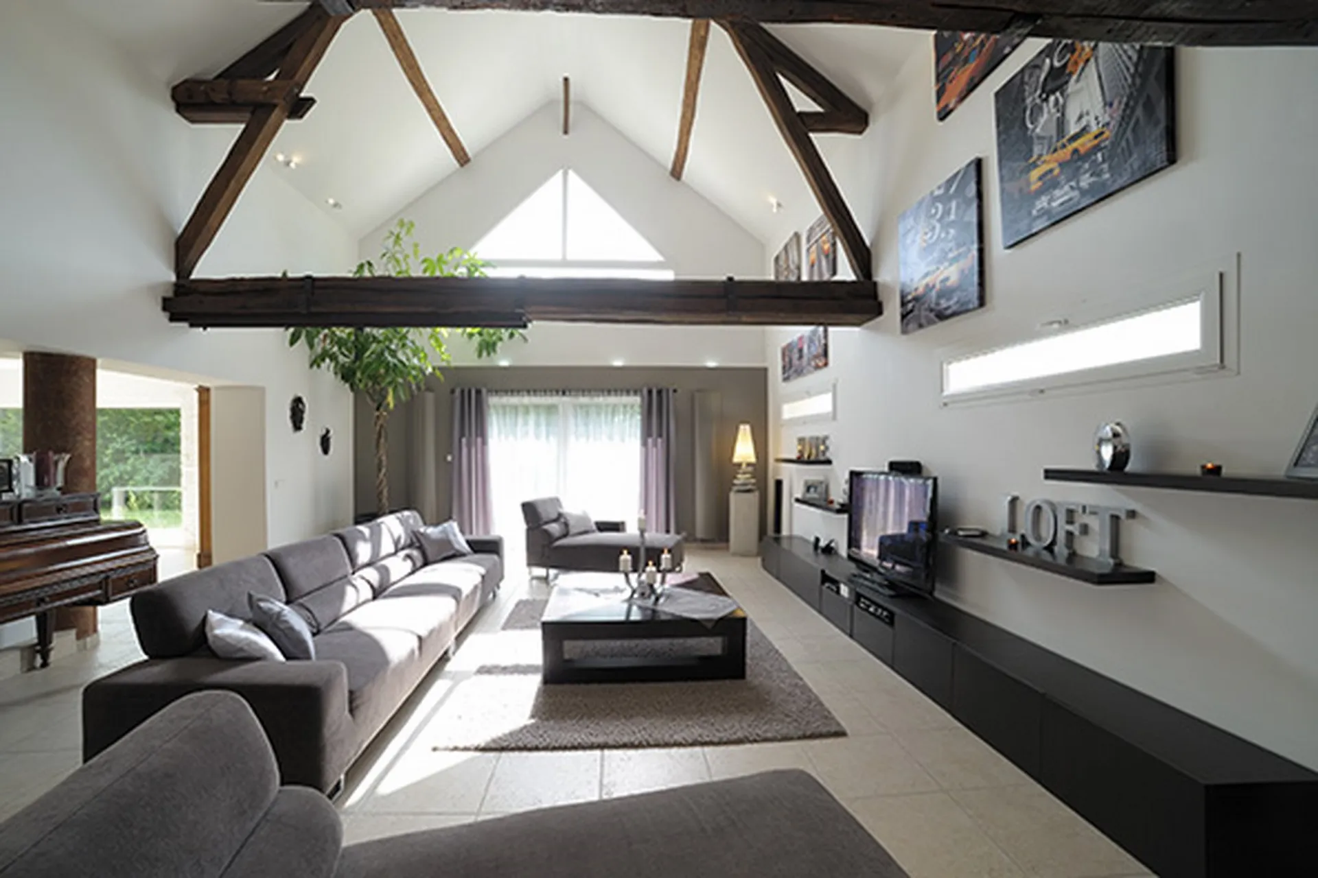 Maison ancienne avec intérieur contemporain dans le Pays d4auge