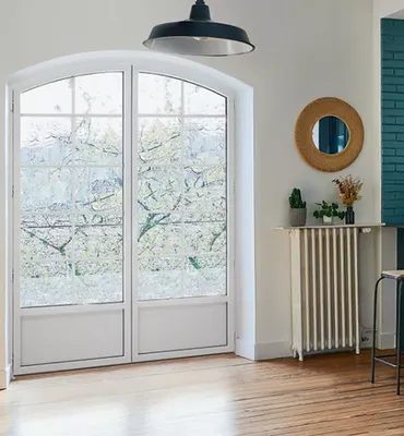 Porte fenêtre cintrée sur mesure salon de provence