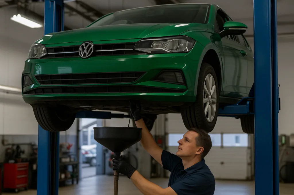 Vidange boîte automatique à double embrayage DSG Volkswagen : prix et procédure à Lormont ?