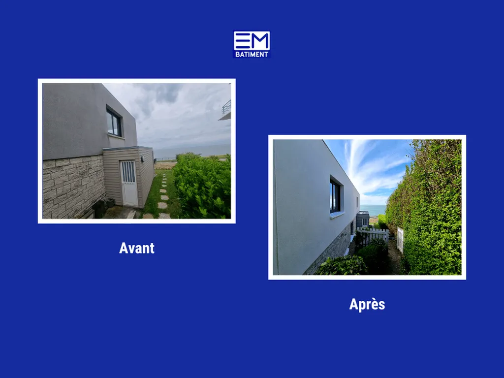 Isolation par l'extérieur EM Batiment Le Havre Normandie