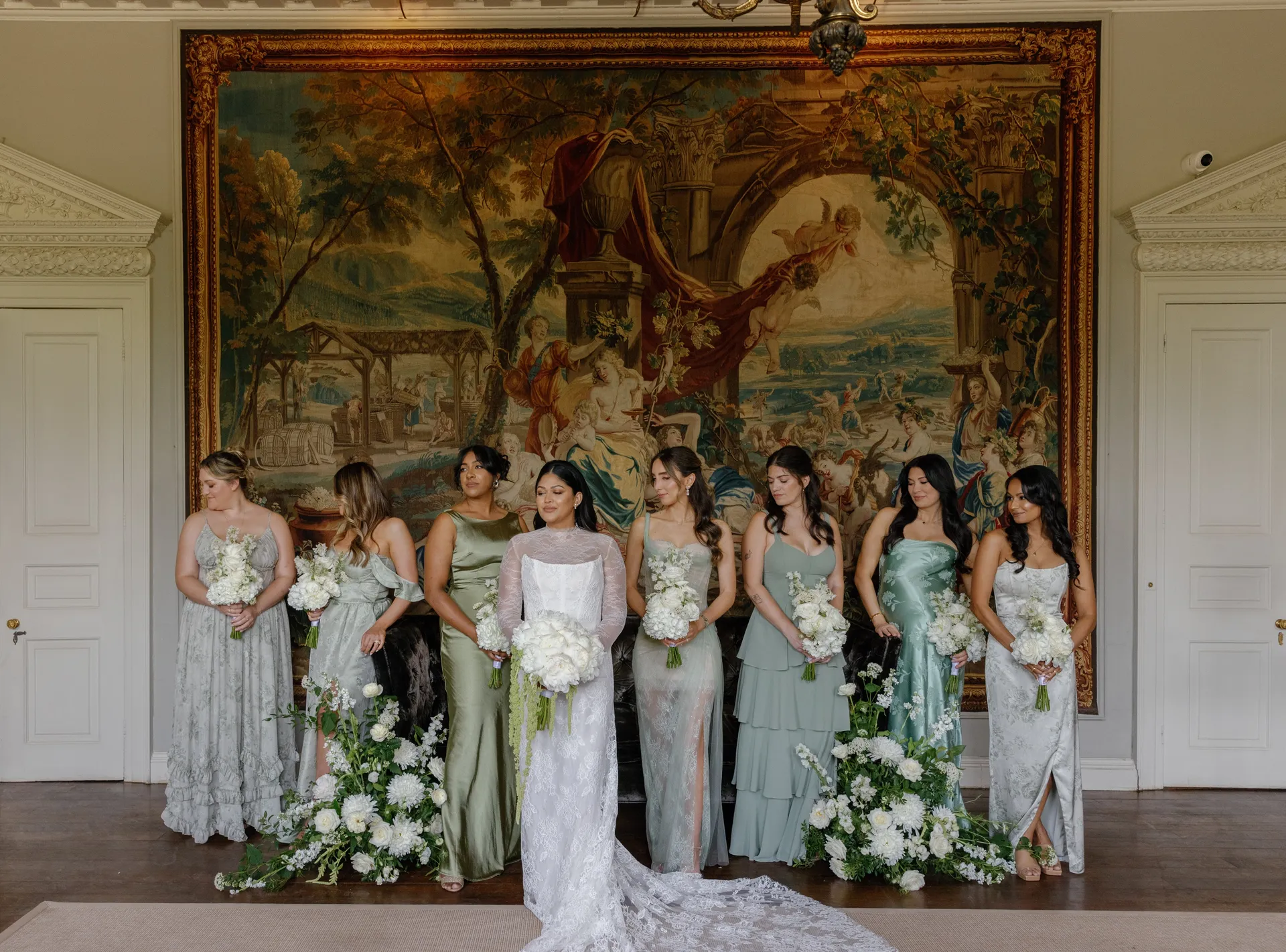 wedding party dorset