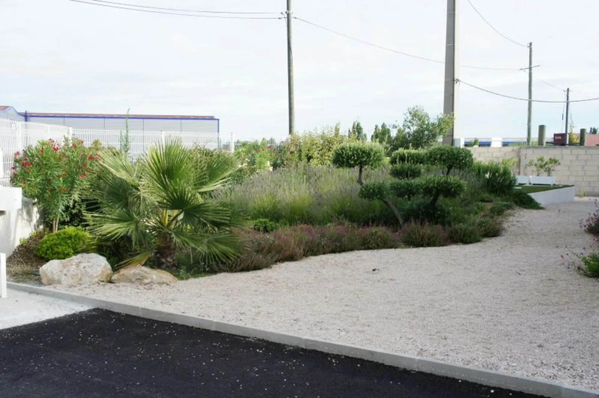 amenagement paysagé sur marignane