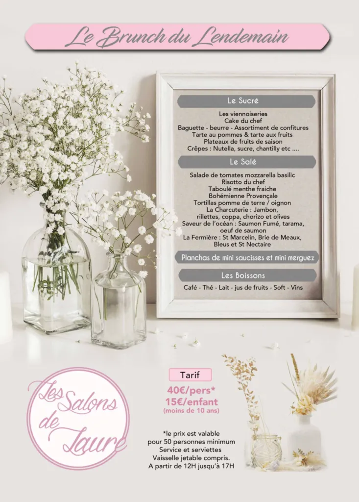 les salons de laure brunch