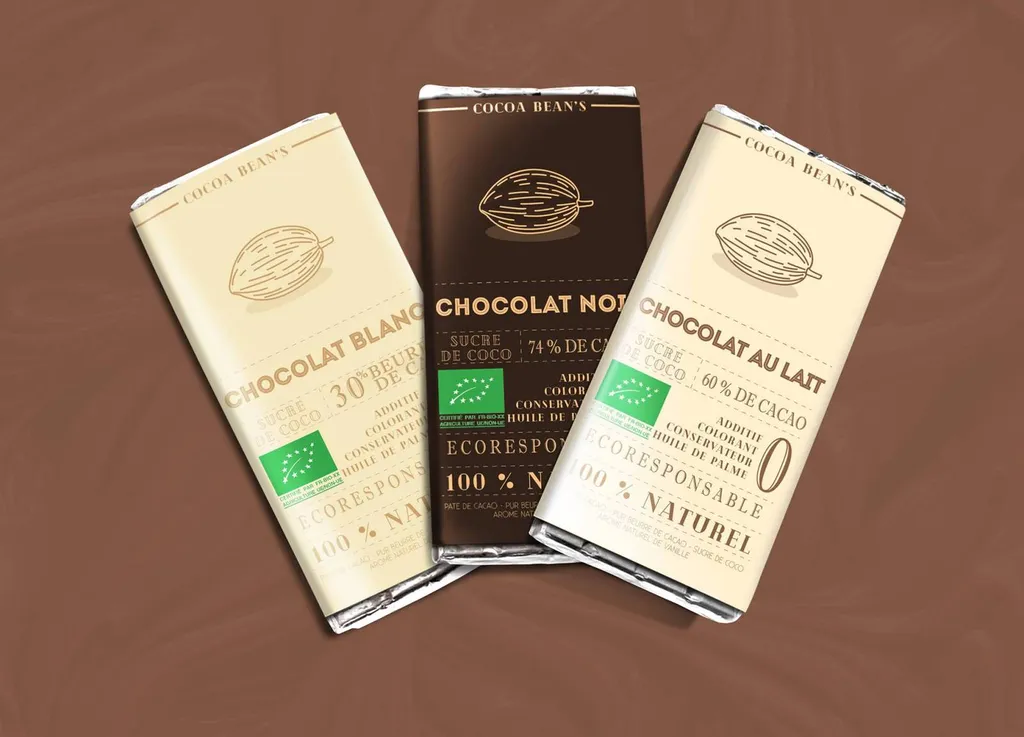 graphiste j-b-design.fr création d'emballage tablette de chocolat