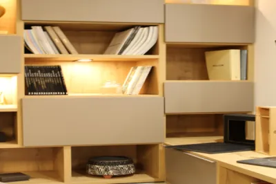 Agencement de bibliothèque design et esthétique avec éclairage LED intégré pour maison moderne à L’Isle-Jourdain Gers 32600