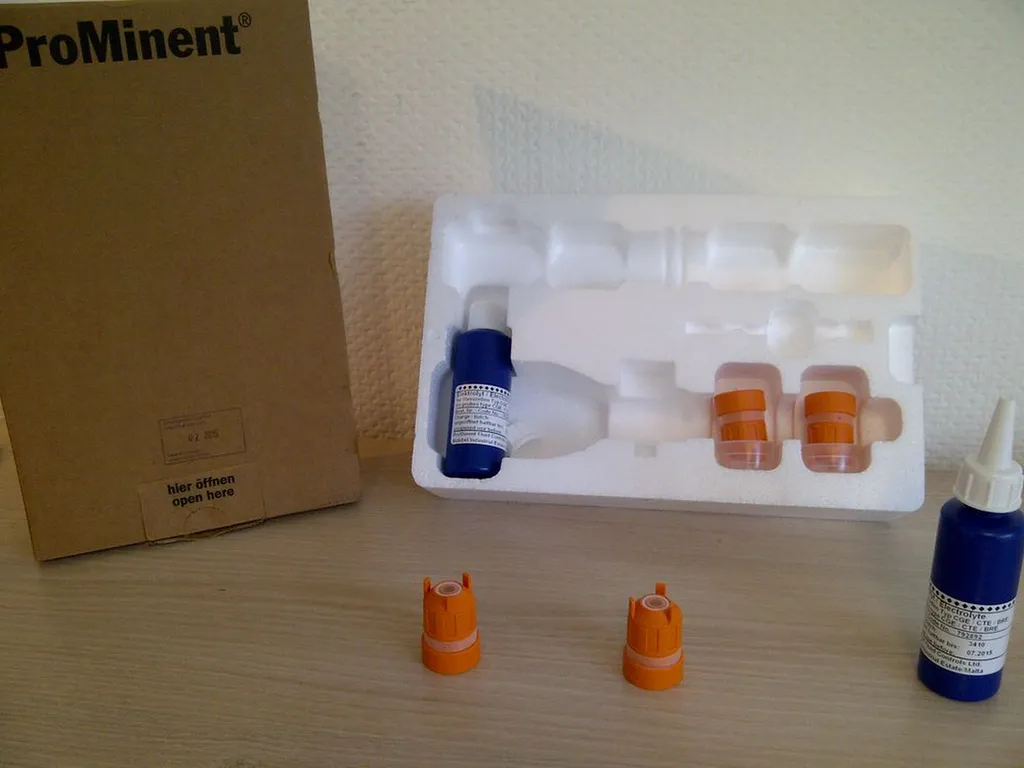 KIT DE REETALONNAGE POUR SONDE DE CHLORE PROMINENT (MEMBRANE ET GEL)