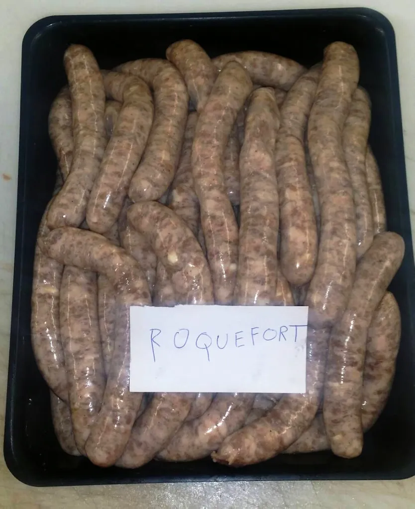 saucisse roquefort