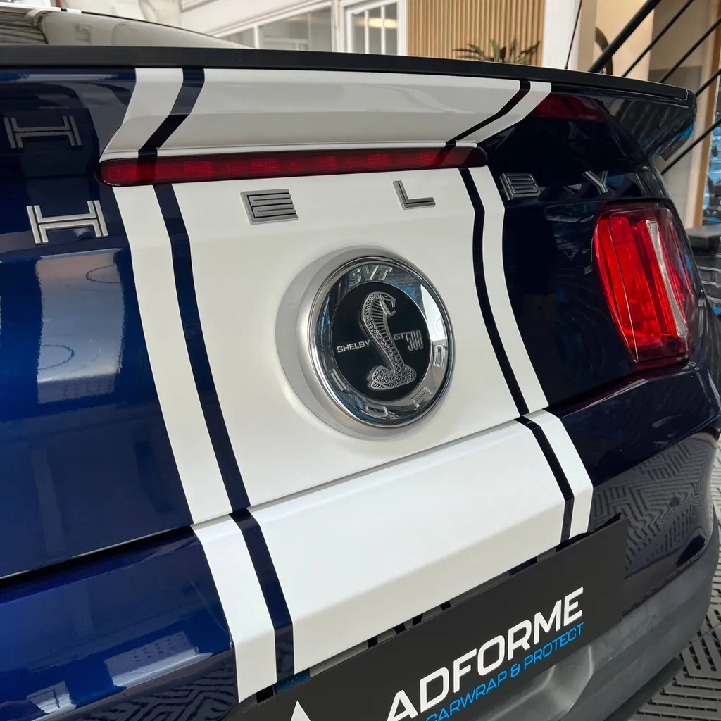 Personnalisation mustang 